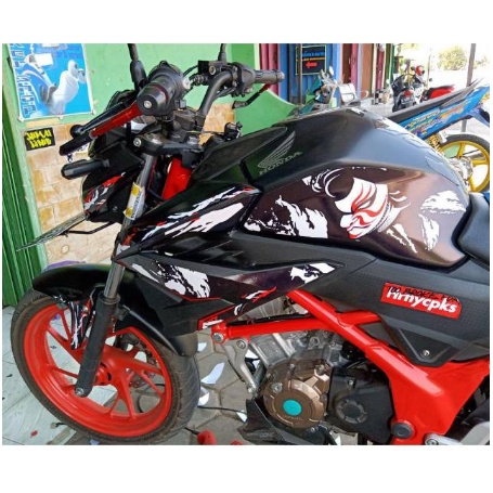Striping Variasi all new CB150R 2018 Kabuki