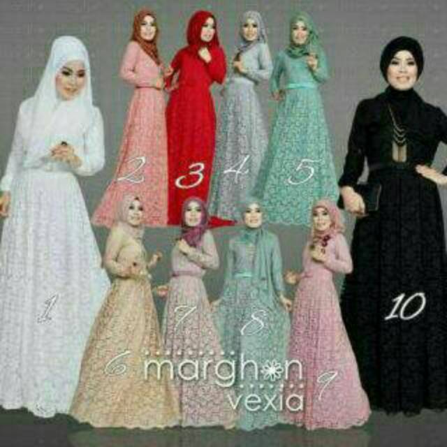 Gamis Amala Marghon Warna Blewa