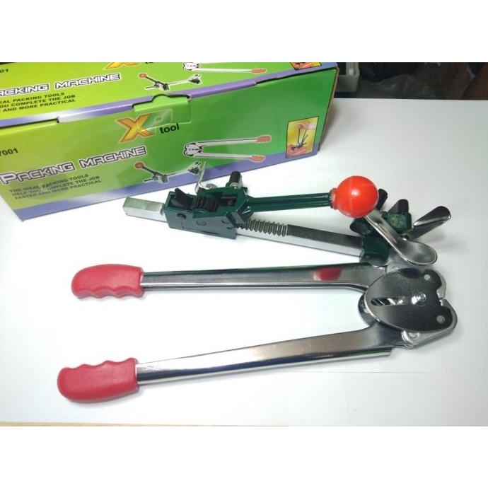 

Strapping band tool XP Model BISON alat klem packing kardus Packer