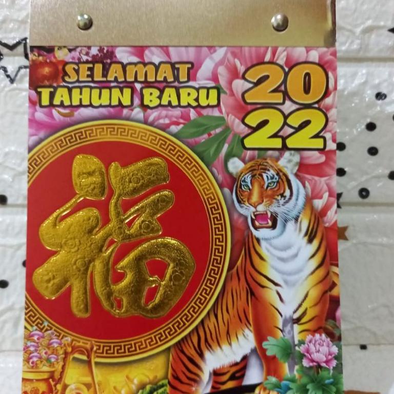 Murah Kalender Harian Cina Sobek Gantung Dinding 2022 Sedang - Jawa Arab S00