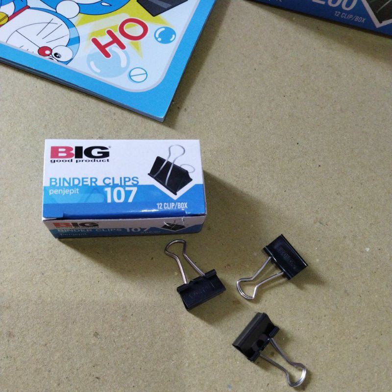 

BINDER KLIP 107-1 Lusin BINDER CLIPS BIG 107