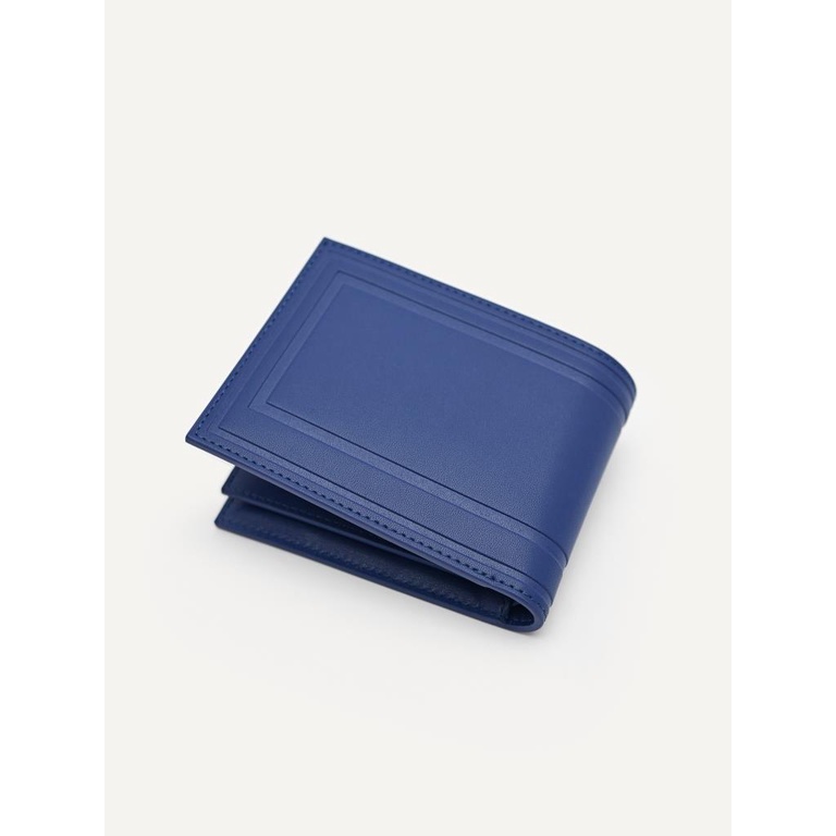 DOMPET KULIT PRIA PEDRO ORIGINAL BRANDED BIRU NAVY PM058