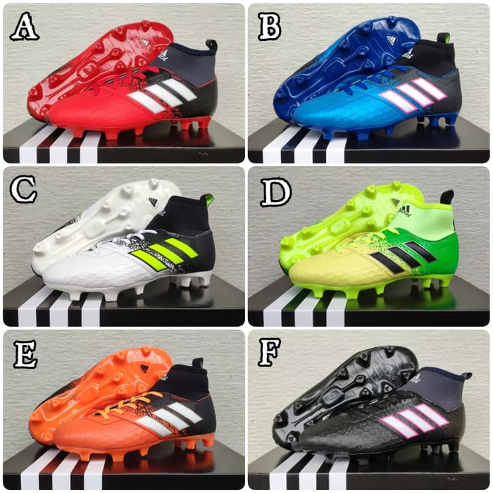 OLAHRAGA / Sepatu Bola Anak Adidas Ace Size: 34-38