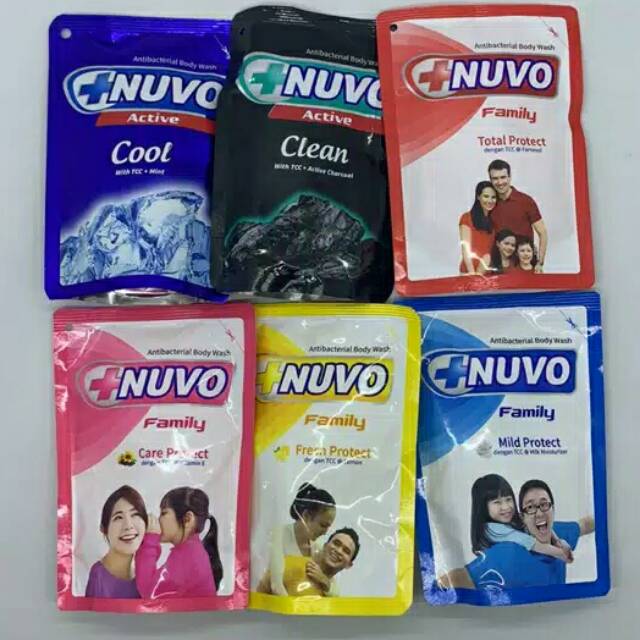 Sabun Cair Nuvo Kecil 60ml