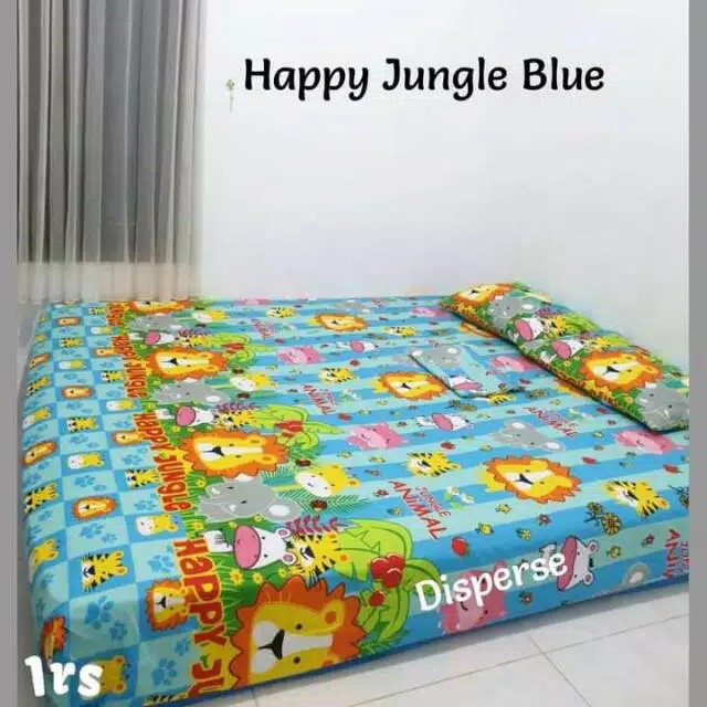 SEPREI SAFARI / SEPRAI HAPPY JUNGLE BLUE UK 160X200