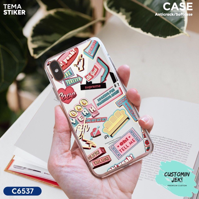 

casing tema stiker lucu aesthetic tumblr retro case custom case