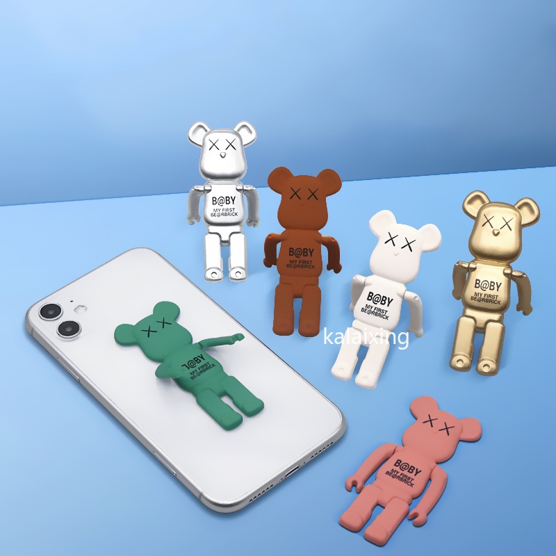 Stand Holder Desain Kaws Warna Solid Untuk IPhone