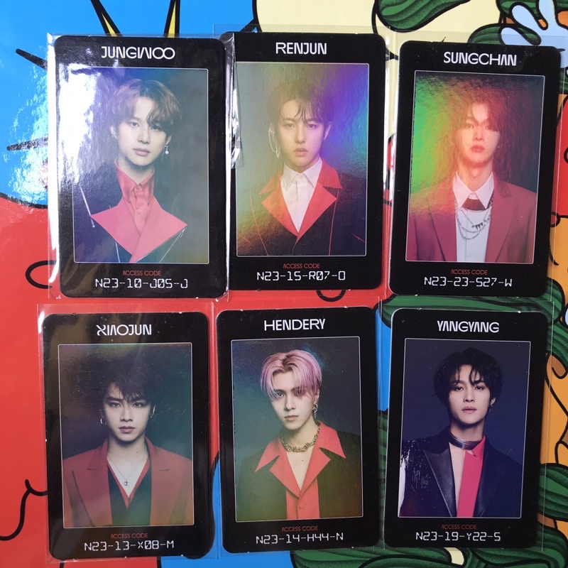 nct ac card arrival resonance pt.2 wts sell jungwoo xiaojun renjun sungchan hendery yangyang