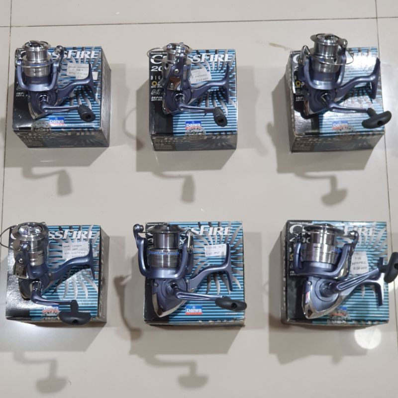 REEL DAIWA CROSSFIRE 1500X 2000X 2500X 3000X 3500X 4000X