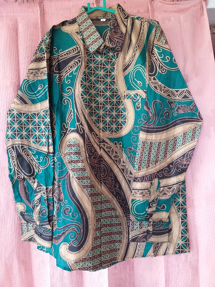 Couple Batik Seragam Kantor Motif Banyu Mili Baju Batik Couple Tradisional