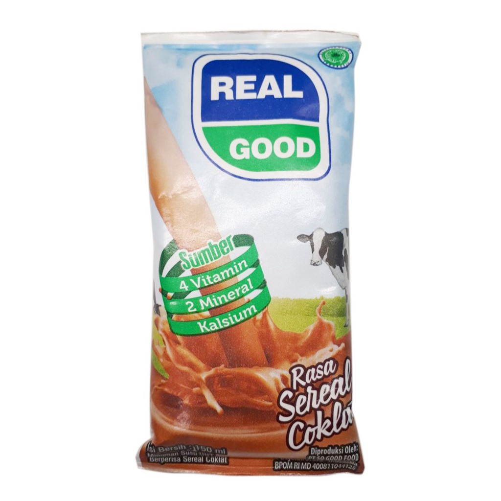 

REAL GOOD UHT SEREAL COKLAT 150 ML
