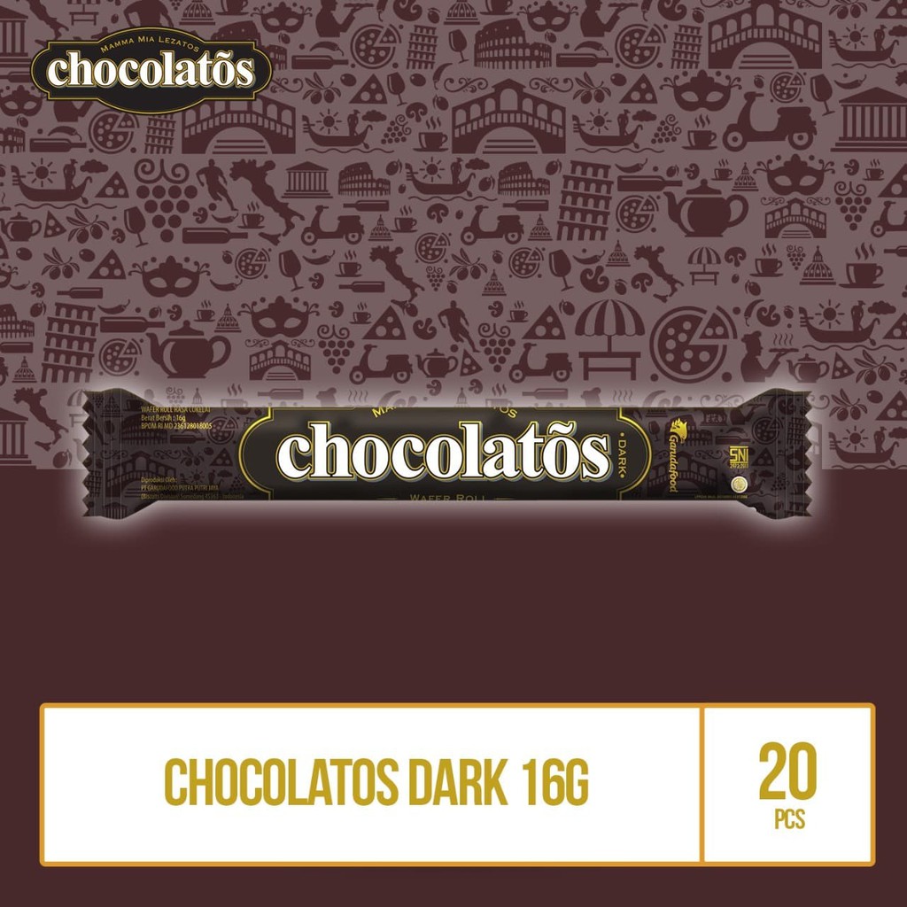 

PROMO CHOCOLATOS DARK -16G (WCC8) BY GARUDAFOOD TERMURAH
