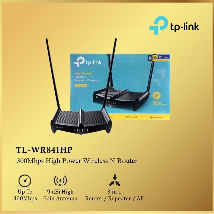 TP-Link TL-WR841HP : TPLink High Power WiFi Wireless Router TL WR841HP