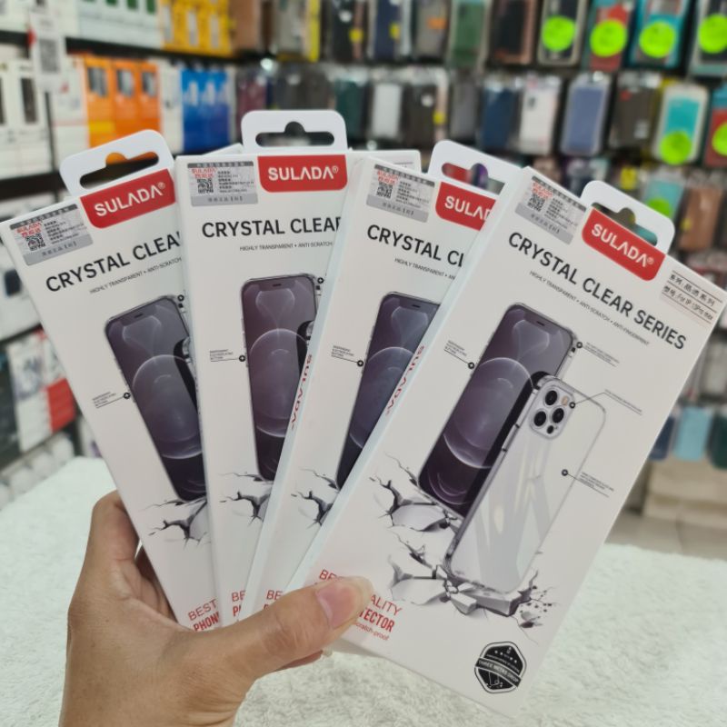 Crystal Case Sulada Original Iphone 13 Pro max/13 Pro/13 Original Case Iphone