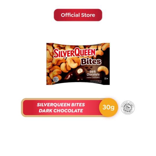 

Silverqueen Bites Cokelat Dark Chocolate 30 gr
