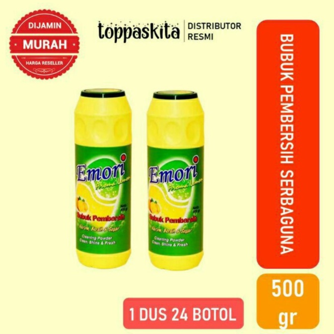 Emori Sabun Bubuk Botol Pembersih Serbaguna Botol 500gr Termurah