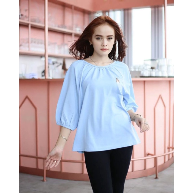 HP BASIC TOP - ATASAN KAOS WANITA POLOS