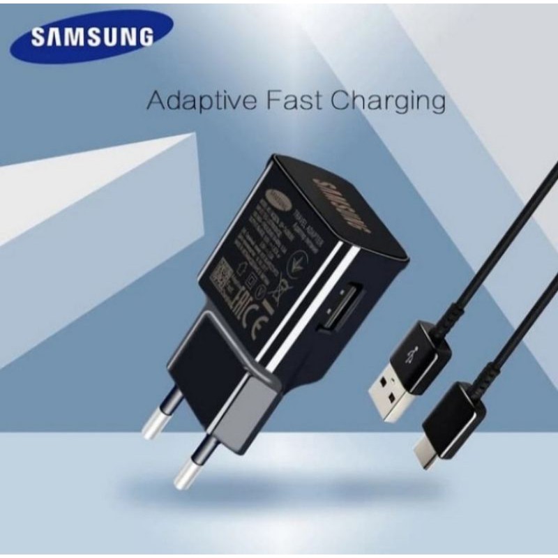 CHARGER ORIGINAL SAMSUNG A31/A21/A21S/M30 CHARGER CASAN HP FAST CHARGING 15W USB TYPE C