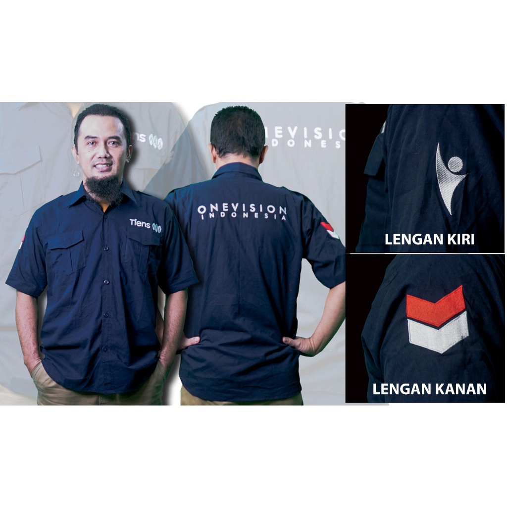 ONEVISION PDL NAVY LENGAN PENDEK - TERBARU