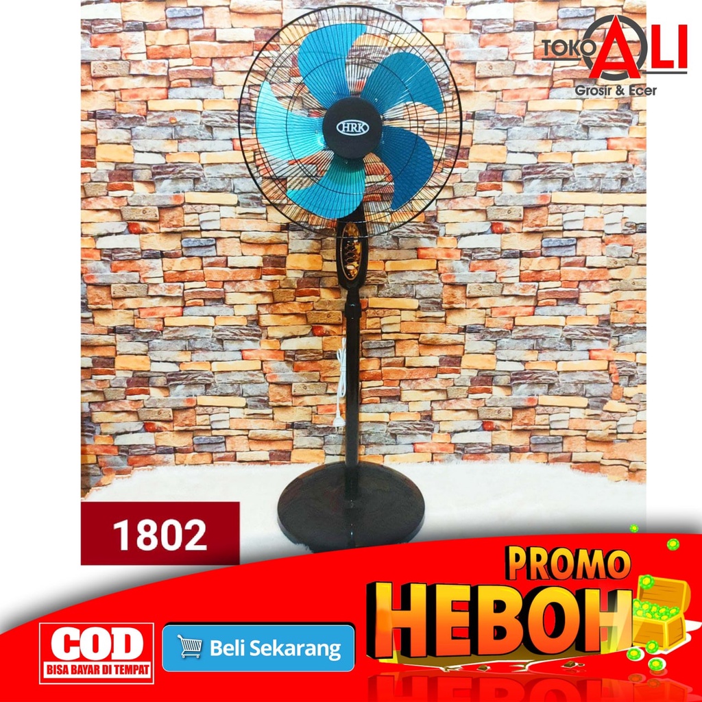 Kipas Angin Stand Fan 18 Inch Pemberat Jumbo HRK 1802/KIPAS ANGIN BERDIRI