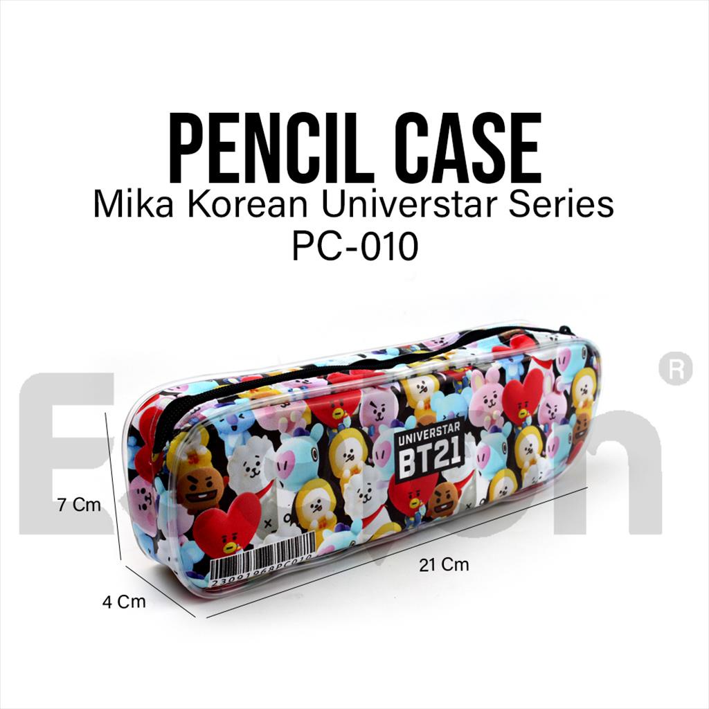 

Kotak Pensil Mika Bt21 Korean Series 010 / Tempat pensil