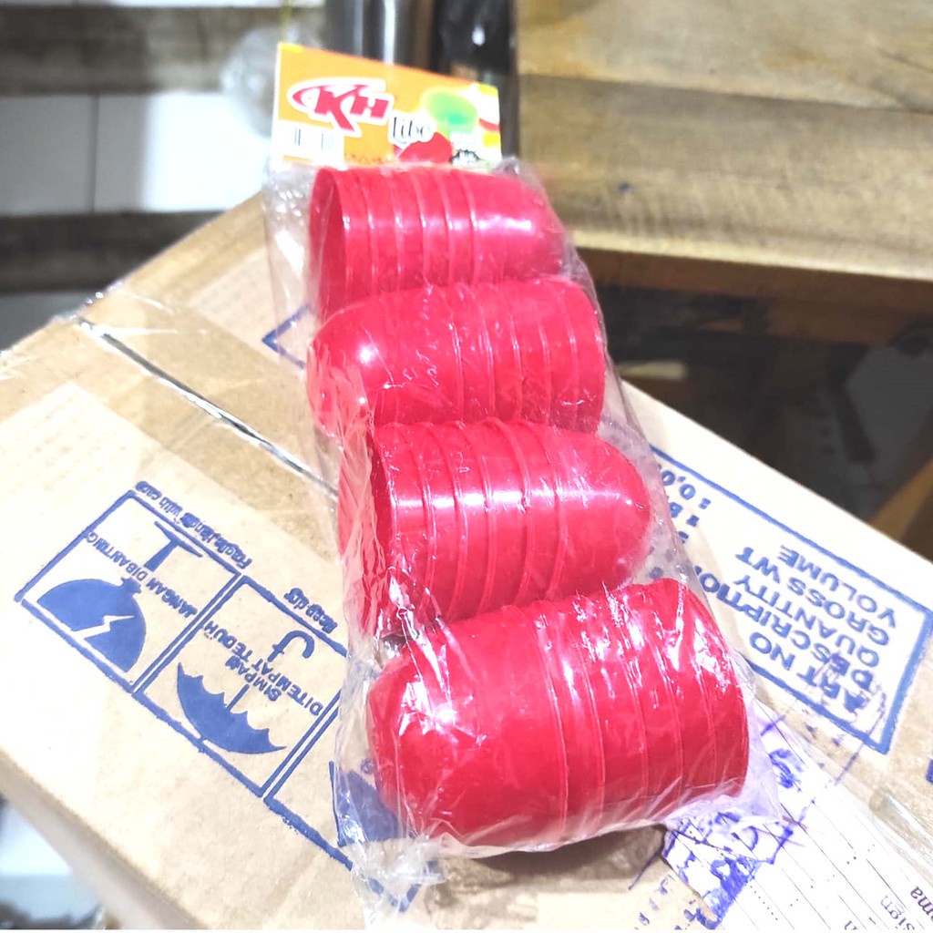 Cetakan kue apem atau mangkok plastik Isi 24pcs