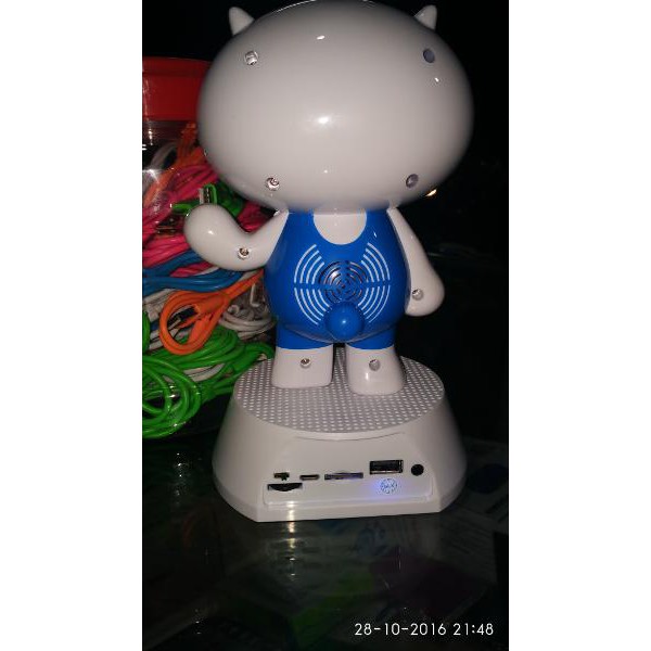 Speaker Robot android 7 inch / speaker mp3 radio robot
