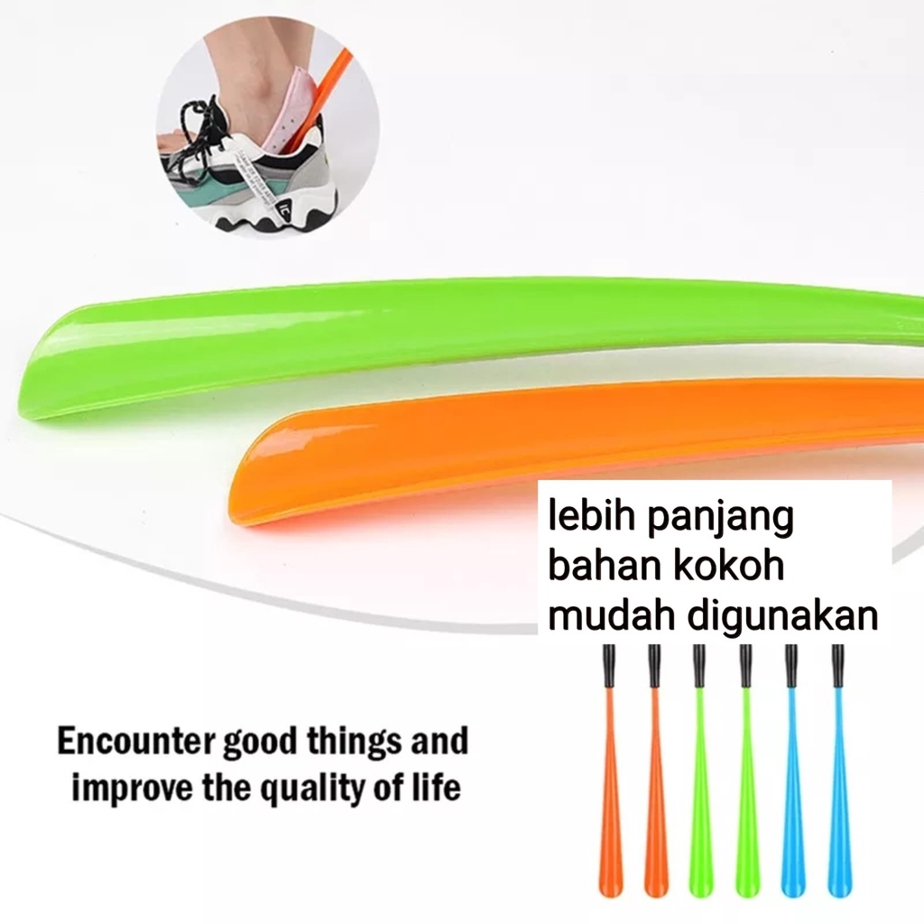 1 PC SENDOK SEPATU BEST QUALITY SHOE HORNS CATOKAN SEPATU SHOE TREE