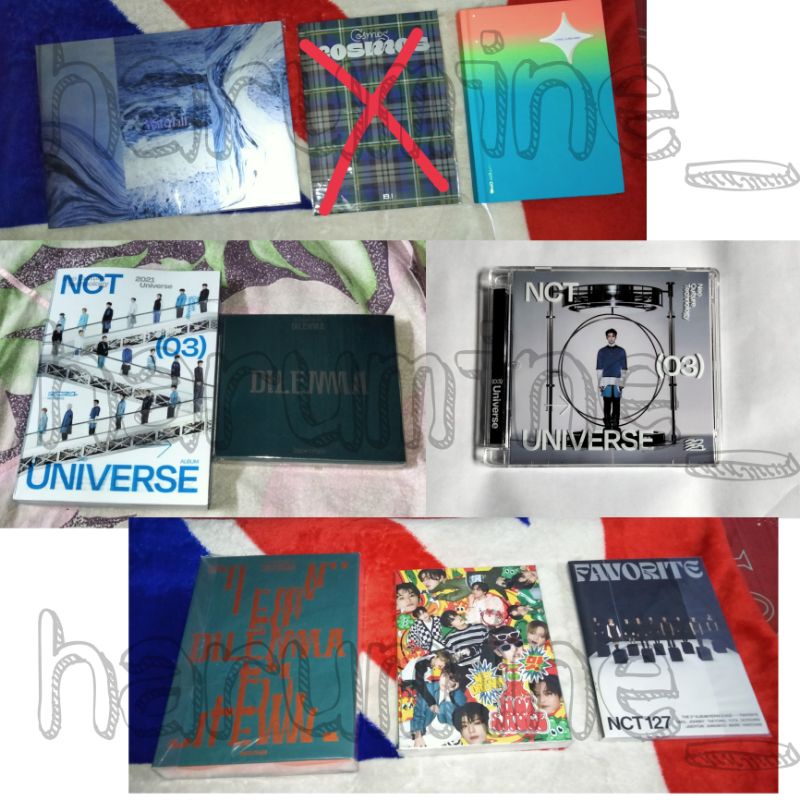 Album Only Enhypen Nct Treasure B.I [ Dilemma Odysseus, Hot sauce boring, Favorite Classic, Waterfal