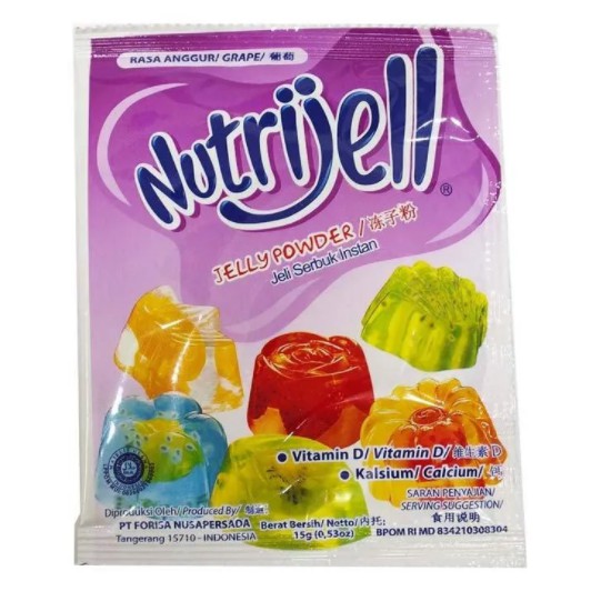 

Nutrijell Anggur 15g