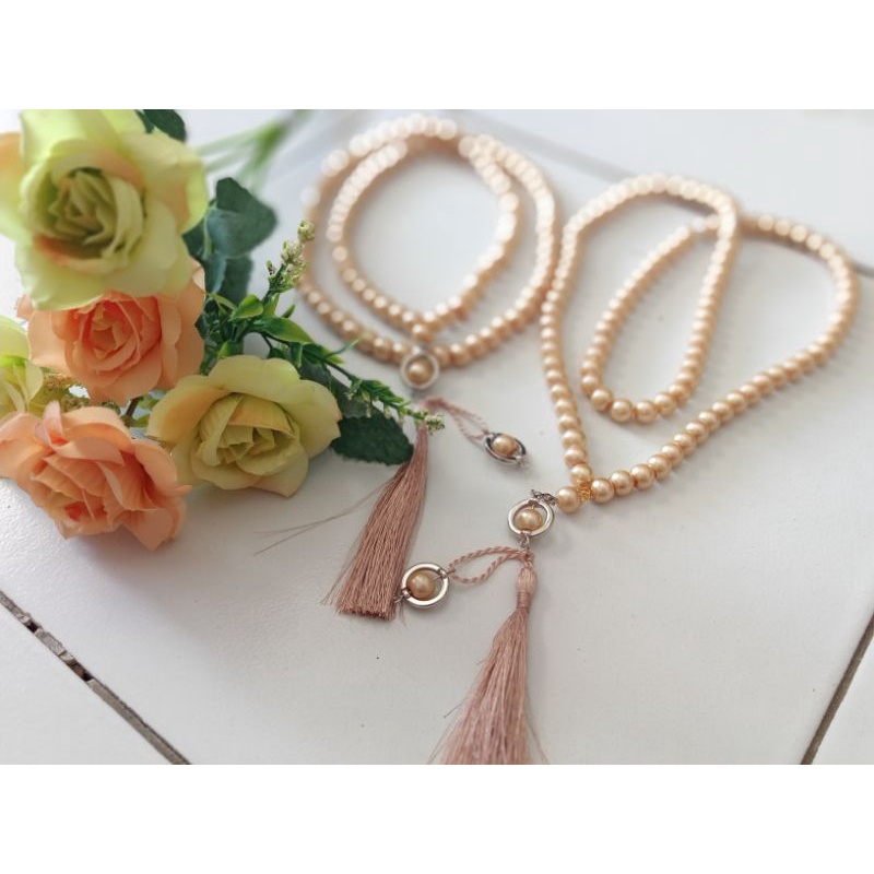 TASBIH 99 BUTIR/TASBIH TASSEL/TASBIH CANTIK/TASBIH MUTIARA