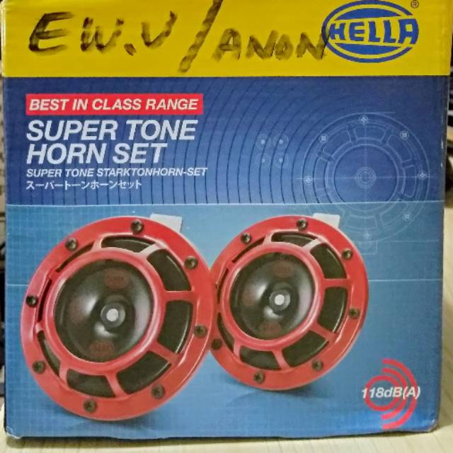 Klakson HELLA Supertone ( made in GERMANY ) Original
