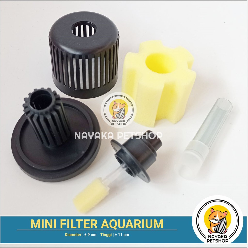 Mini Filter Aquarium Saringan Air Kecil Aquascape Murah