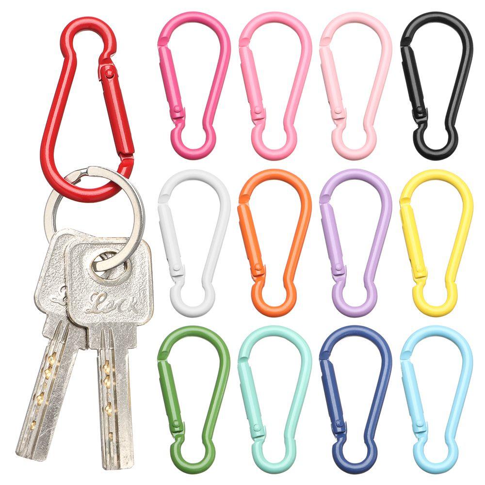 Nanas 5Pcs Tombol Panjat Kualitas Tinggi Peralatan Keselamatan Paduan Carabiner