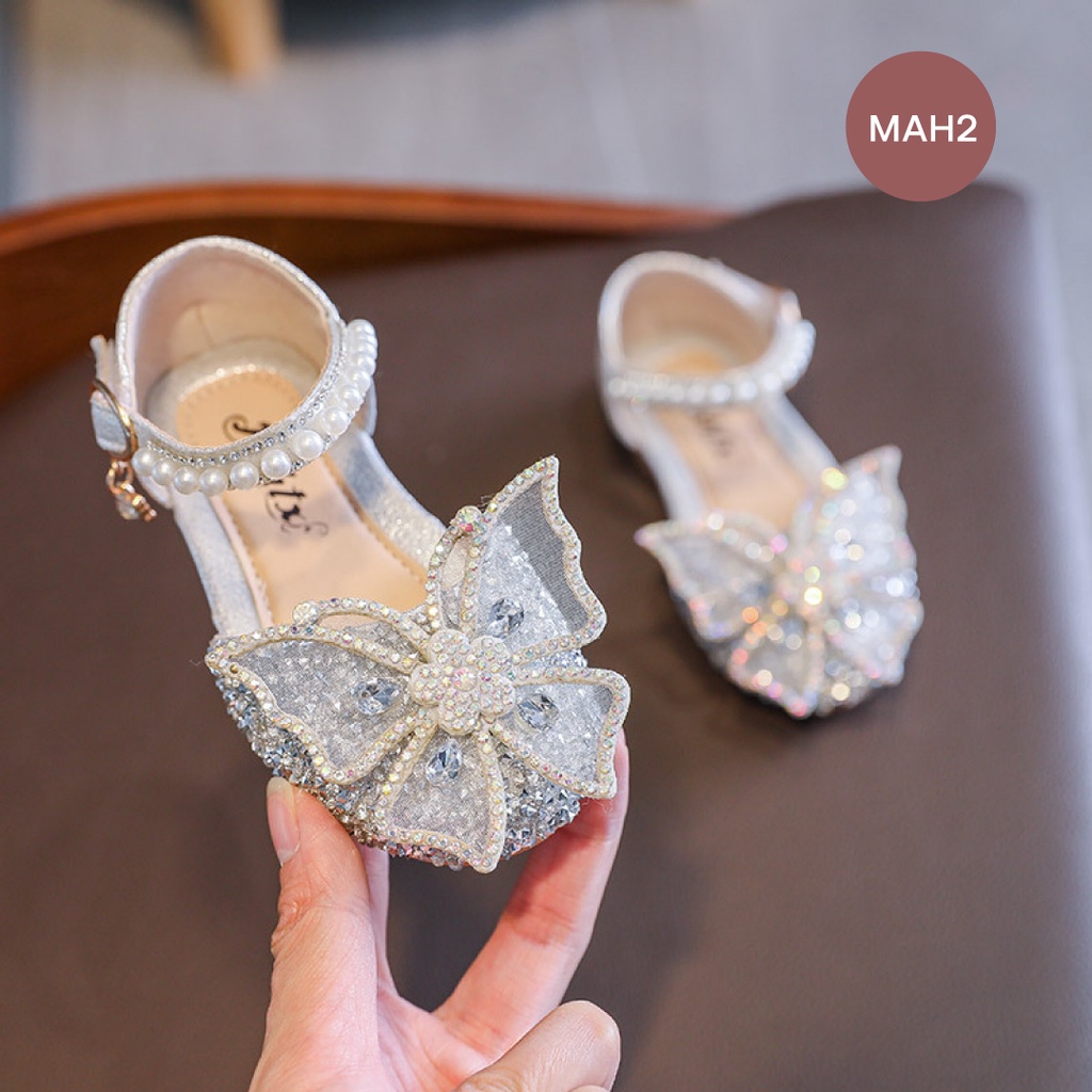 LAPAGO - Sandal Sepatu Anak Perempuan Pesta Import Baru 2021 Size 21 - 35 Type MAH