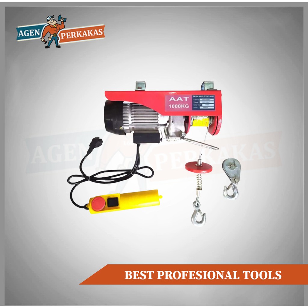 MINI ELECTRIC HOIST 600 KG TAKEL LISTRIK PA 600 A ROPE HOIST PA600