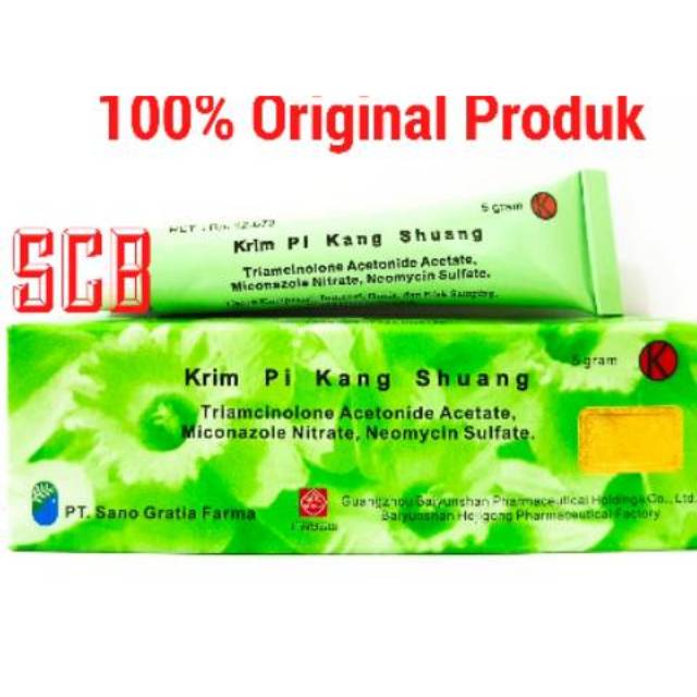 Salep Pi Kang Shuang Hijau Original Salep Gatal Jamur Eksim