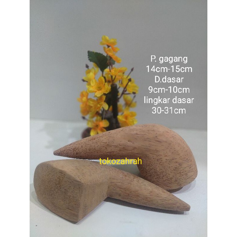 Ulekan Anak Cobek Jumbo/Ulekan lamongan/Anak Ulekan  kayu kelapa.