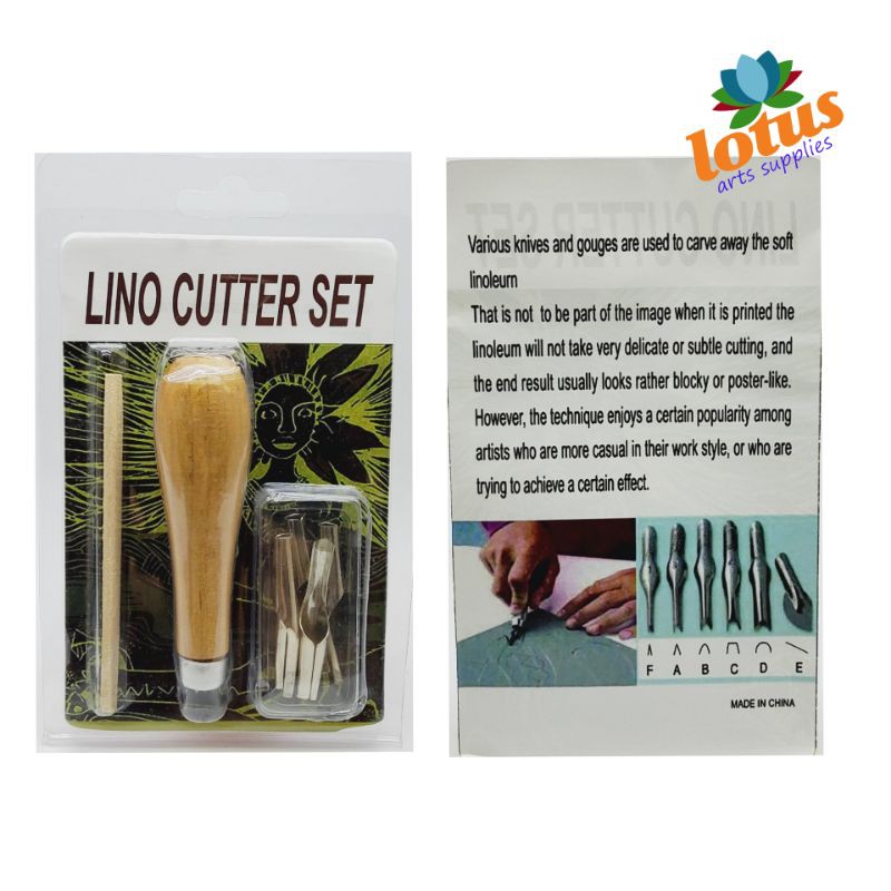 

HJK Lino Carving Tools Set 5 Lino Cutter Alat Ukir Pahat Ukir