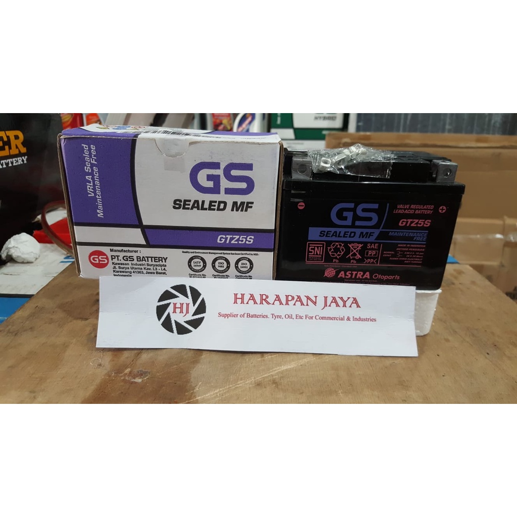 AKI MOTOR GS ASTRA MF GTZ5S (3.5AH) KERING