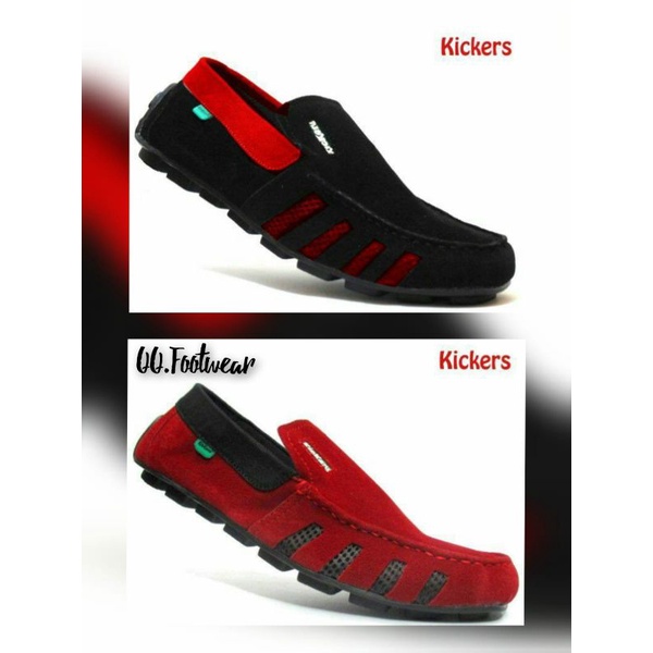 [COD] SEPATU KICKERS PRIA DIPELO - SEPATU PANSUS PRIA MODEL SLIP ON CRAYON SANTAI KEREN KEKINIAN