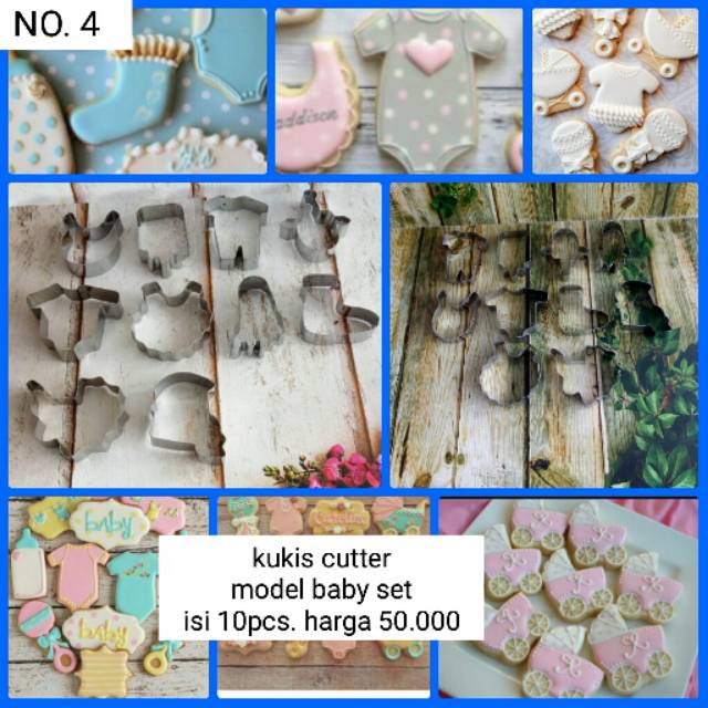 cetakan kue kering karakter