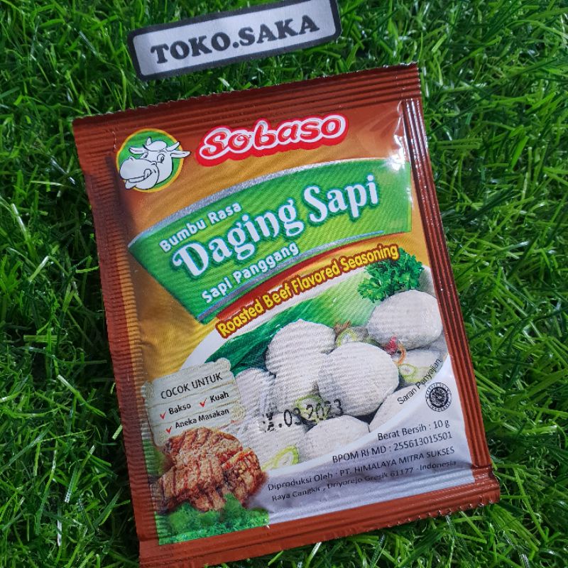 Sobaso Sari Daging | Roasted Beef Powder | Perisa Daging