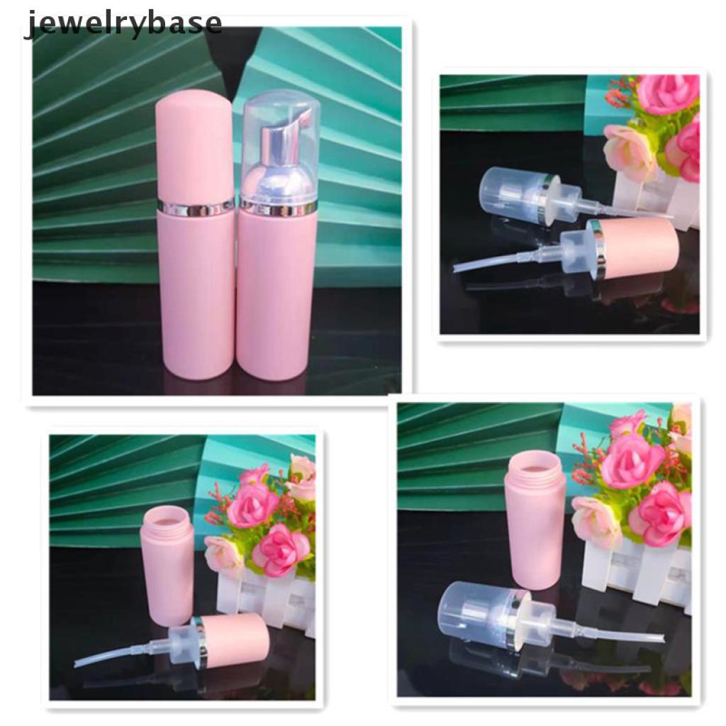 1 Pc Botol dispenser Sabun Busa Cair Warna pink Terang Ukuran 60Ml