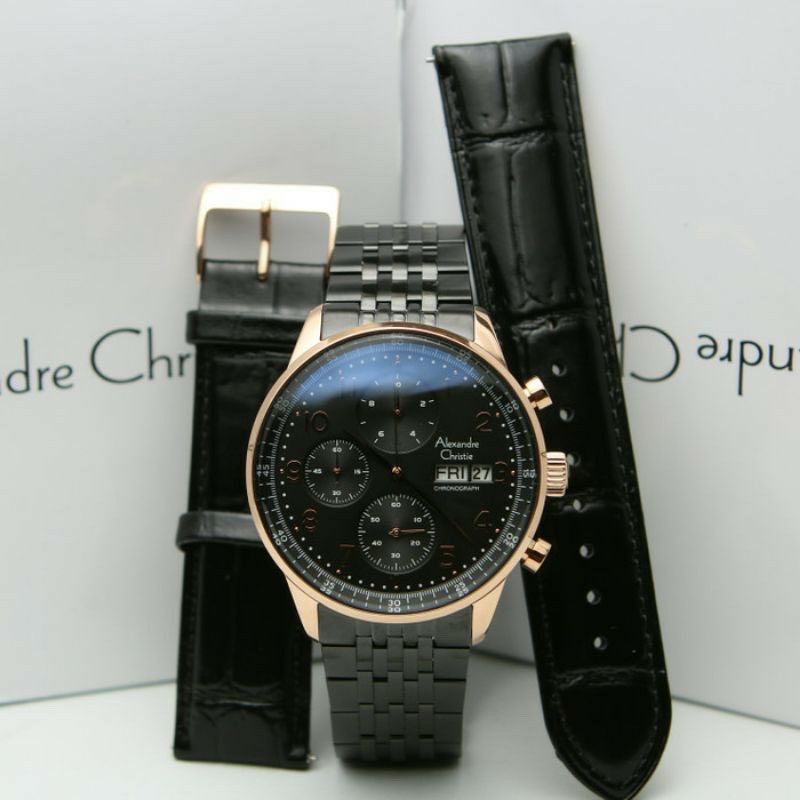 Jam Tangan Pria Wanita Alexandre Christie AC6492 ORIGINAL