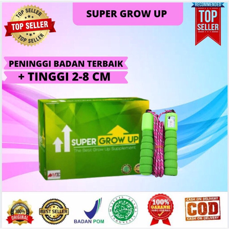 Tiens Peninggi Badan Original Super Grow Up Suplemen Susu Peninggi Badan Bpom Anak Remaja Dewasa Kal