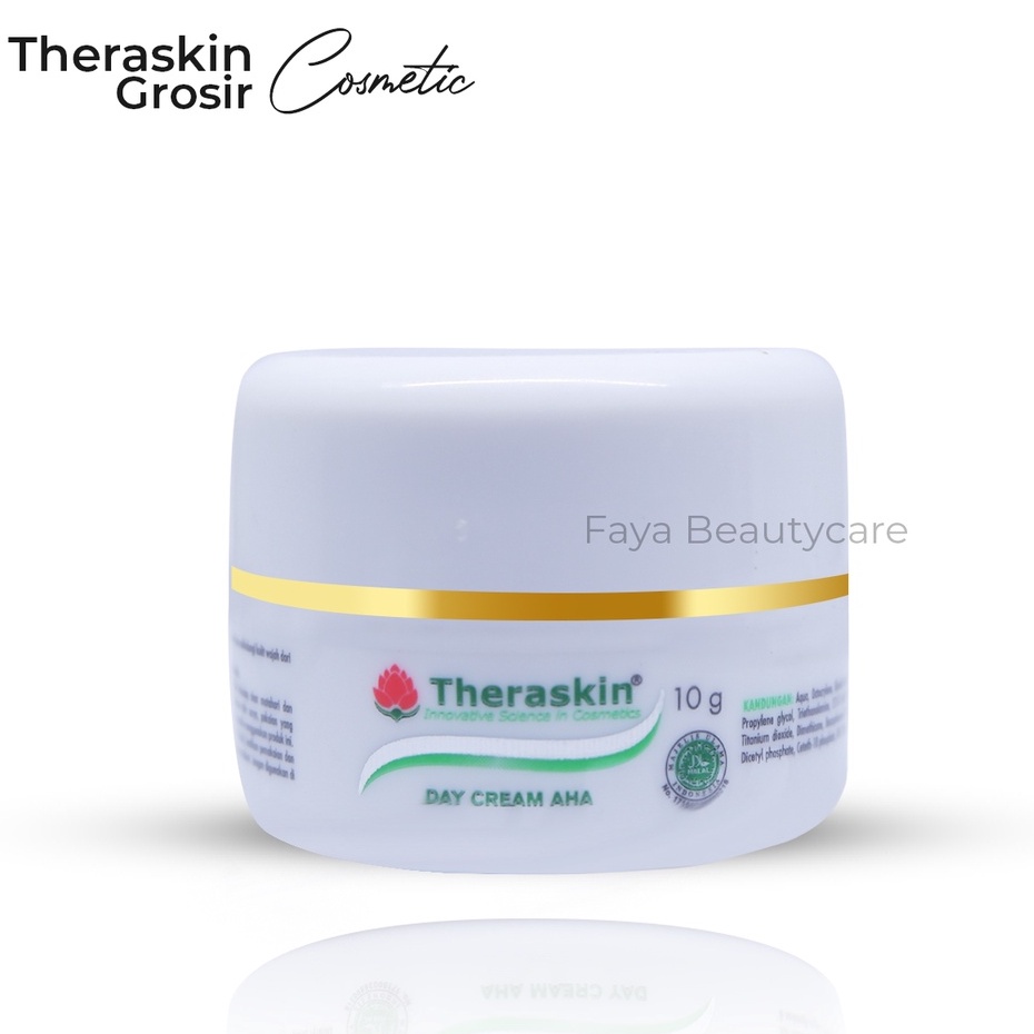 THERASKIN DAY CREAM AHA / CREAM PAGI THERASKIN / SUNBLOK THERASKIN / CREAM PEMUTIH THERASKIN