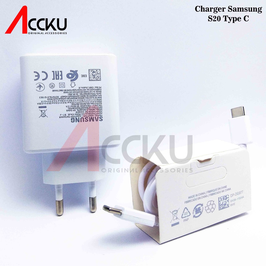 SAMSUNG S20 - CHARGER SAMSUNG GALAXY S20 S20+ S20 ULTRA ORIGINAL 100% SUPER FAST CHARGING 45 WATT C TO C