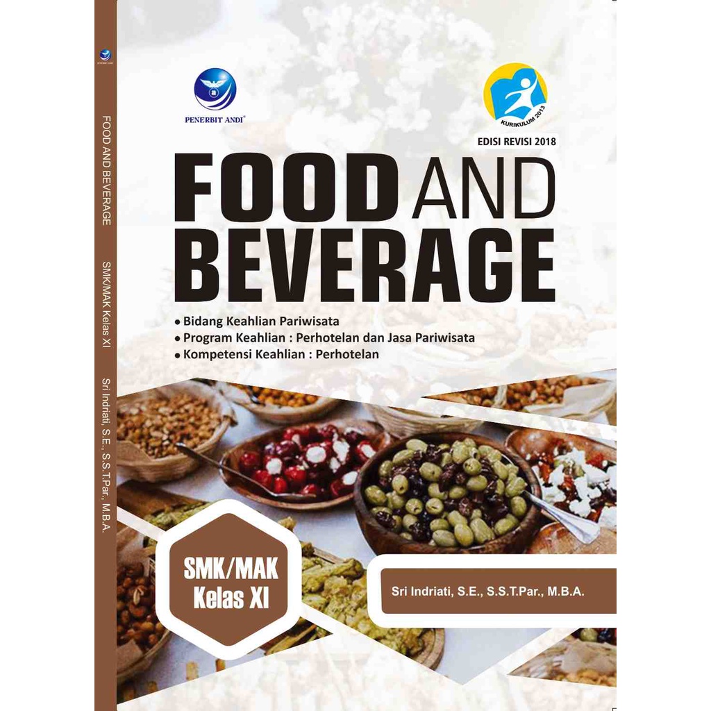 BUKU PELAJARAN- Food And Beverage Untuk SMK XI