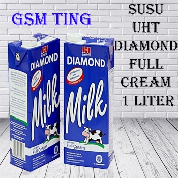 

Susu UHT Diamond Full Cream Plain 1 Liter